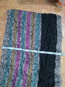 Multicolor Floral Print Scarf