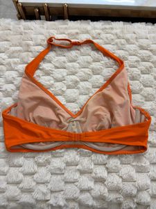 Vibrant Orange Bikini Top