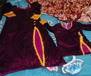 Velvet Salwar Kameez Set