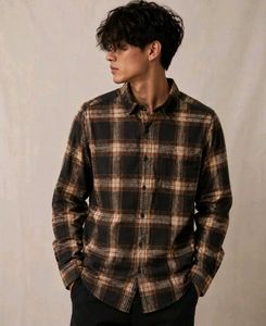 Men's Plaid Flannel Shirt