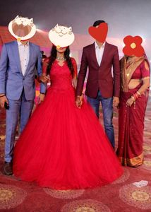 Stunning Red Gown for Special Occasions