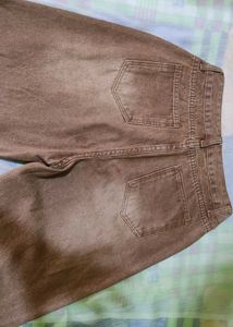 Savana Brown Denim Jeans