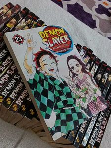 Demon Slayer Manga Set Volumes 1-23