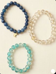Set of 3 Beaded Bracelets
