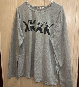 Grey Long Sleeve Graphic Top