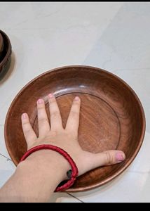 New Wooden Bowls Set Of 3