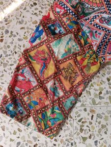 Vibrant Patchwork Blouse