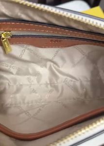 Michael Kors Monogram Crossbody Bag