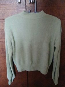 Light Green Knit Sweater