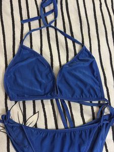 Blue Bikini Set