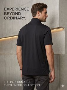 Men's Black Polo Shirt