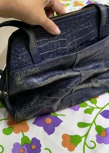 Hidesign Croc Shouder Bag