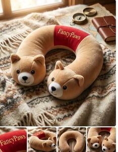 Cute Bear Neck Pillow
