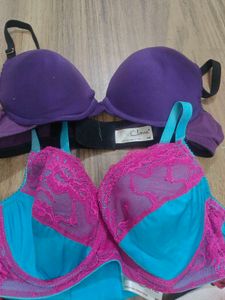 Three Women's Bras - Various Styles