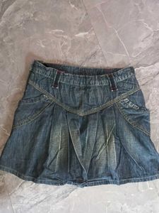 Y2K Denim Mini Skirt