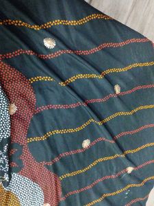 Sequin Saree With Stitched Blouse