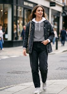 Striped Hoodie