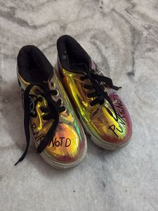 Iridescent Kids Sneakers