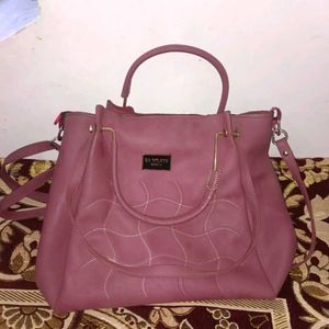 DA MILANO Pink Handbag