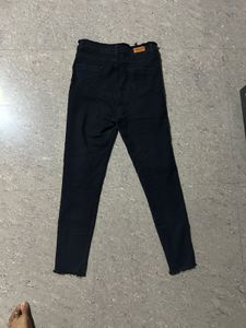 Black Skinny Denim Jeans | High Waist