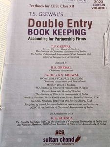 TS GREWAL Accountancy Class 12th vol 1,,2,