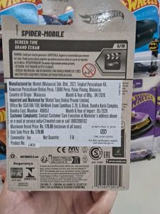 SPIDER MOBILE HOT WHEELS