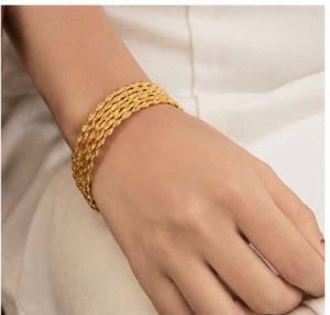 Elegant Gold Plated Twisted Bangles