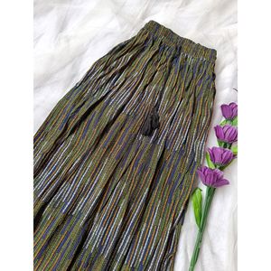 Long Skirt With Slit On Both Sides