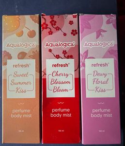 Aqualogica Perfume Body Mist Trio