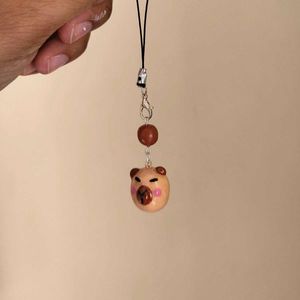Cute Capybara Bead Charm 🤎
