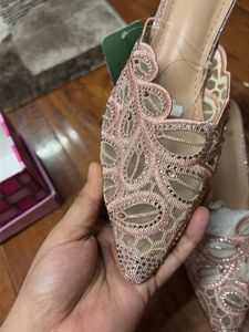 Elegant Embellished Mules