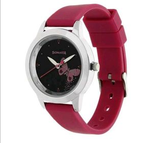 Sonata Women Pink Watch