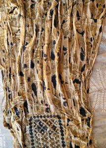 Elegant Printed Anarkali maxi dress