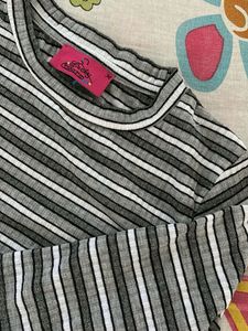 Striped Midi Dress