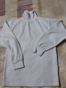 high neck t shirt