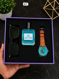 Men's Watch, Perfume &amp; Sunglasses Gift Set AT SALE