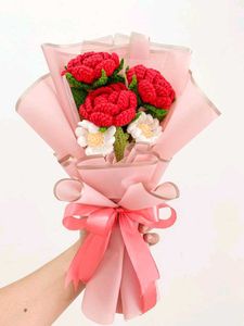 Crochet Flower Bouquet - Handmade