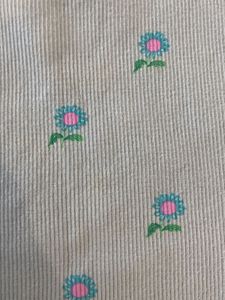 Light Blue Floral Print Top