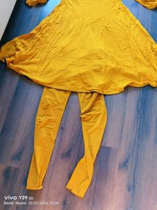 Stylish Yellow Kurta