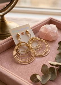 ✨New Gold Dangle Hoop Earring l Last pair✨