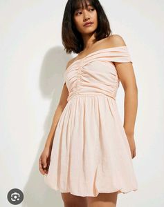 Cute Ruffled Mini Dress