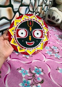 Handmade Jagannath Face Wall Decor