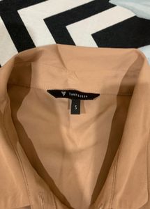 Van Heusen Dusty Rose Button Down Blouse