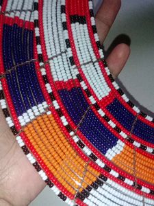 African masaai 3in one necklace