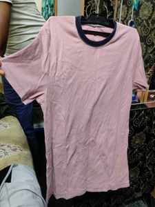 Pink Striped T-Shirt