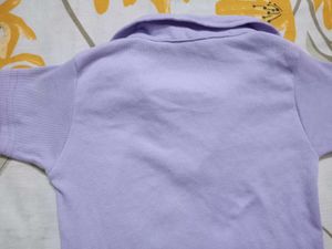 Blue Jeans And Lavender Top