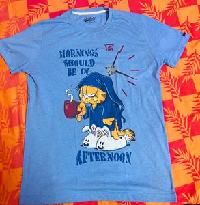 Garfield "Mornings Should Be In Afternoon" T-Shirt