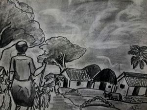 Cartoon Sketch / Drawing / Painting