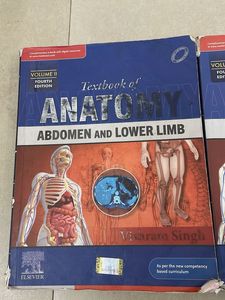 Vishram Singh Anatomy Textbooks ALL volumes