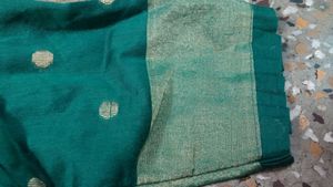 Elegant Green Silk Blouse